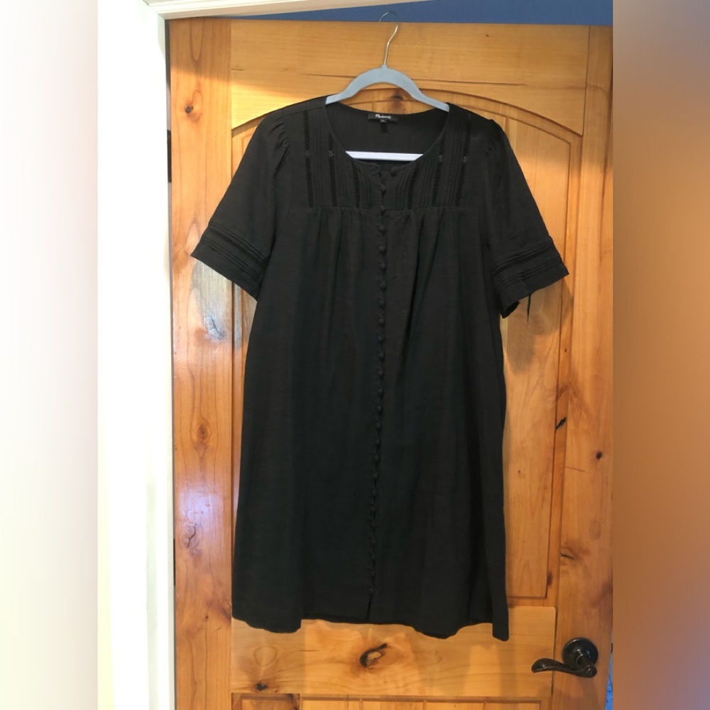 Madewell Black dress medium